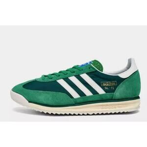 NEW Adidas Originals SL 72 RS - Men's Size 5 Collegiate Green/White NWT/Box
